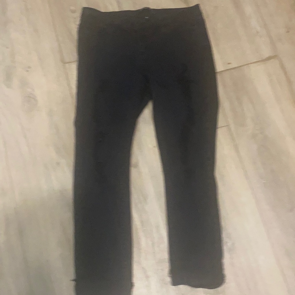 Angel Kiss Ripped Jeans (Dar)
